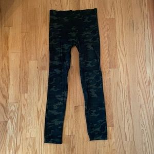 Green Camo Spanx leggings